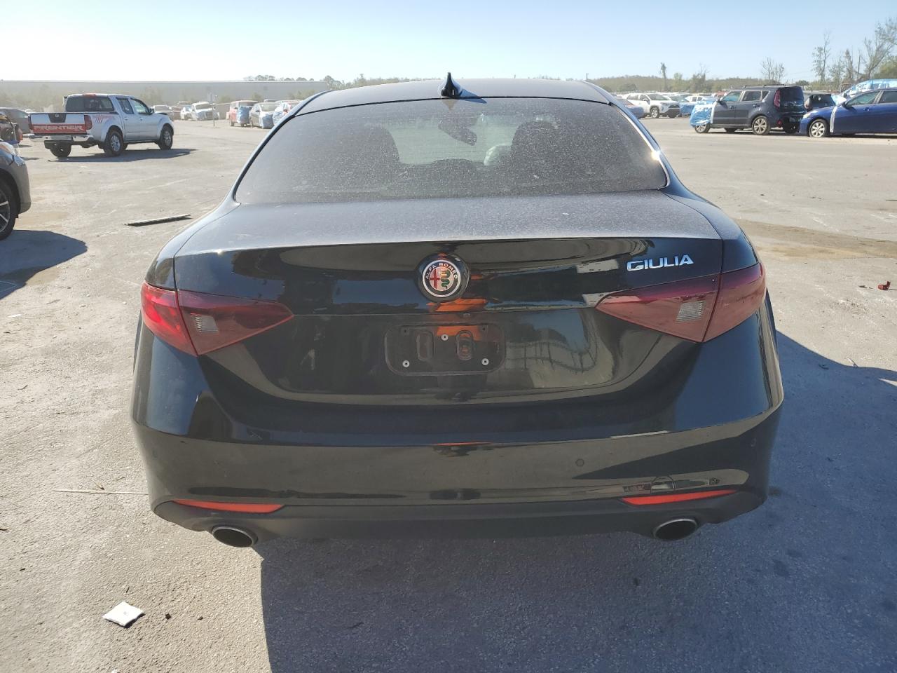2018 Alfa Romeo Giulia VIN ZARFAEBN5J7573665 Copart auction photo, front end damage thumbnail 6