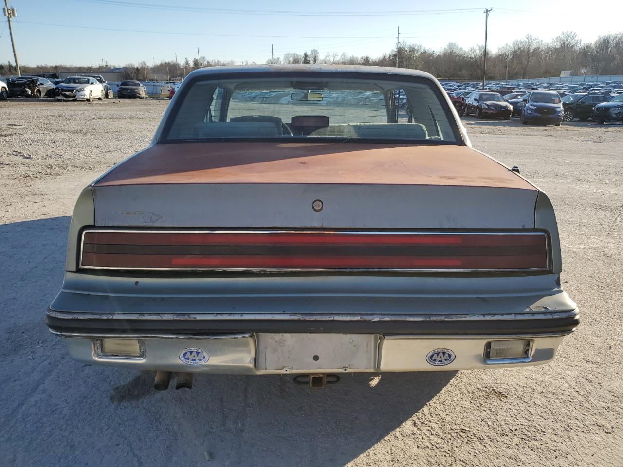 1985 Buick Regal VIN 1G4NM27L7FM430949 Copart auction photo, side damage thumbnail 6