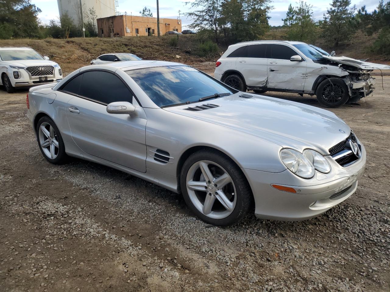 2005 Mercedes-Benz SL-klasse VIN WDBSK75F75F100379 Copart auction photo, front end damage thumbnail 4