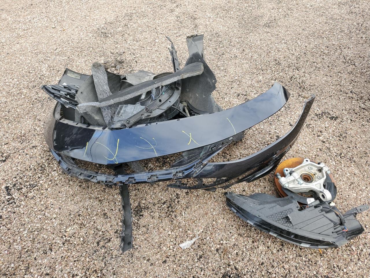 2023 Chevrolet Malibu VIN 1G1ZD5ST4PF190112 Copart auction photo, front end / side damage thumbnail 12
