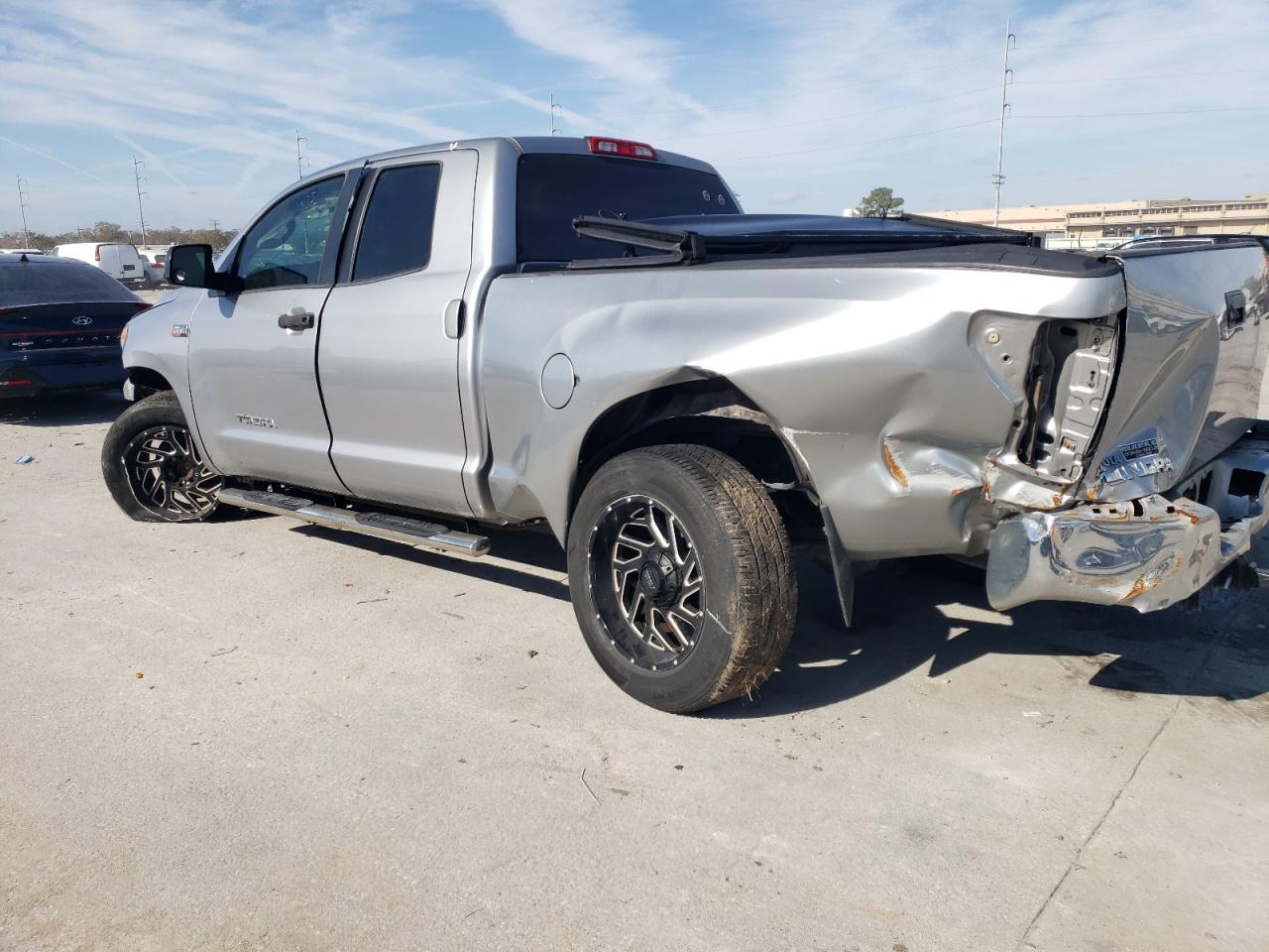 2008 Toyota Tundra VIN 5TFRV54198X057390 Copart auction photo, all over damage thumbnail 2