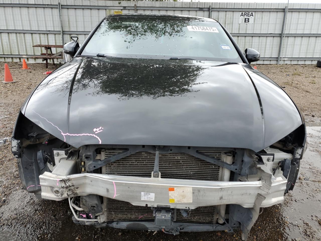 2018 Audi A3 VIN WAUAUGFF8J1049243 Copart auction photo, front end damage thumbnail 5