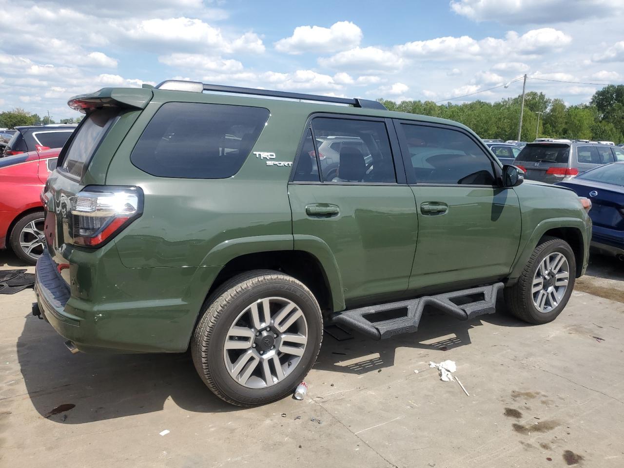 2022 Toyota 4Runner VIN JTESU5JR3N6002218 Copart auction photo, side damage thumbnail 3