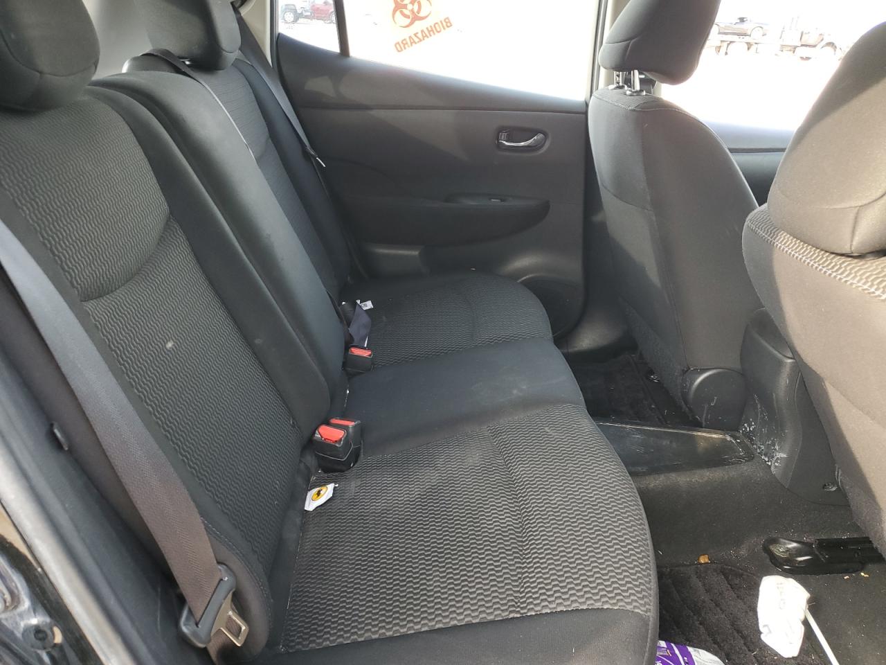 2015 Nissan Leaf VIN 1N4AZ0CP4FC307204 Copart auction photo, side damage thumbnail 12