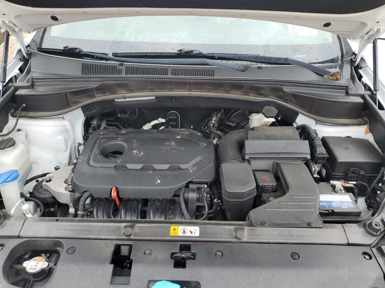 2018 Hyundai Santa Fe VIN 5NMZU3LB5JH074851 Copart auction photo, rear end / minor dent/scratches damage thumbnail 12