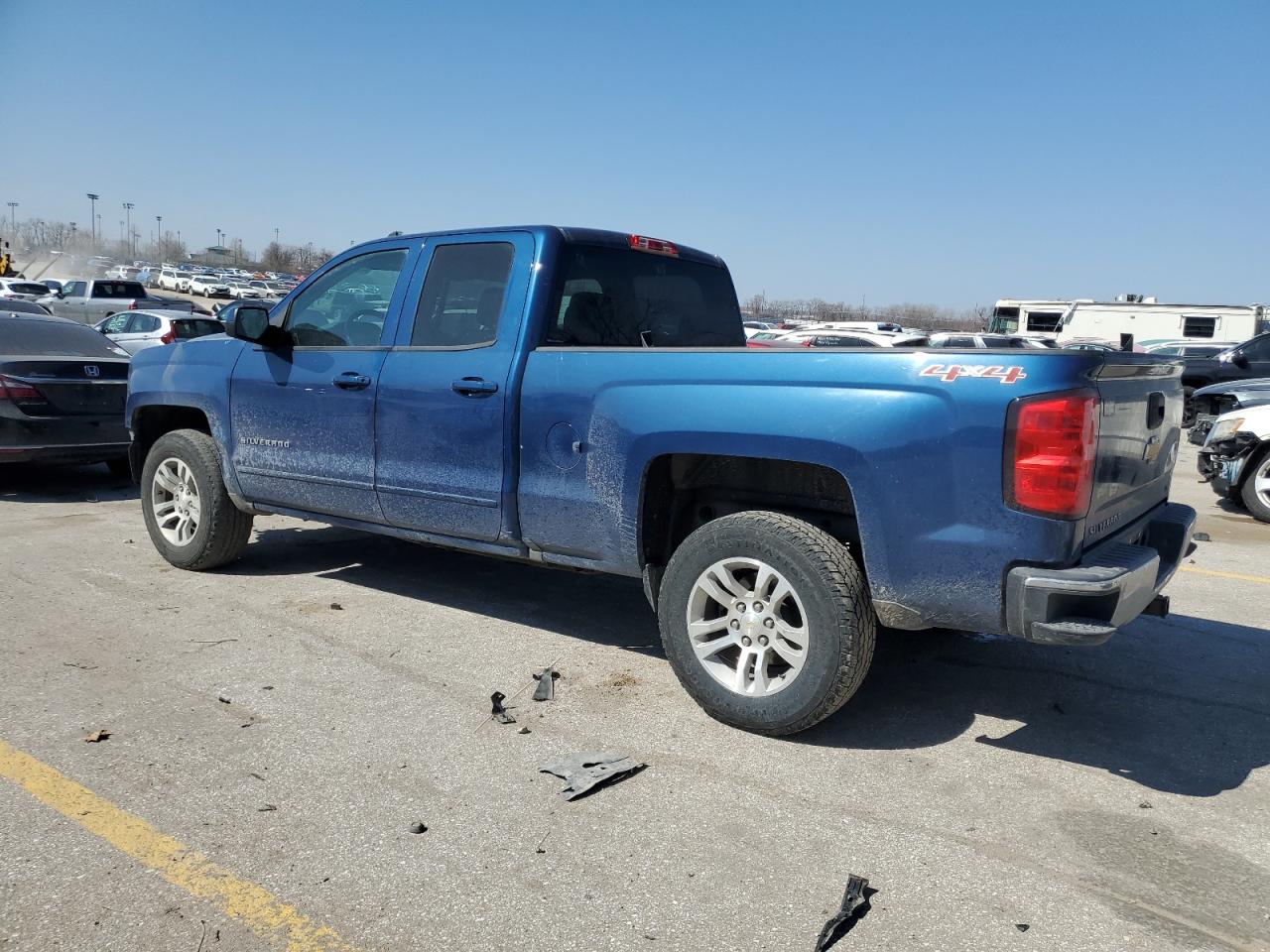 2016 Chevrolet Silverado VIN 1GCVKREC7GZ362811 Copart auction photo, front end / side damage thumbnail 2