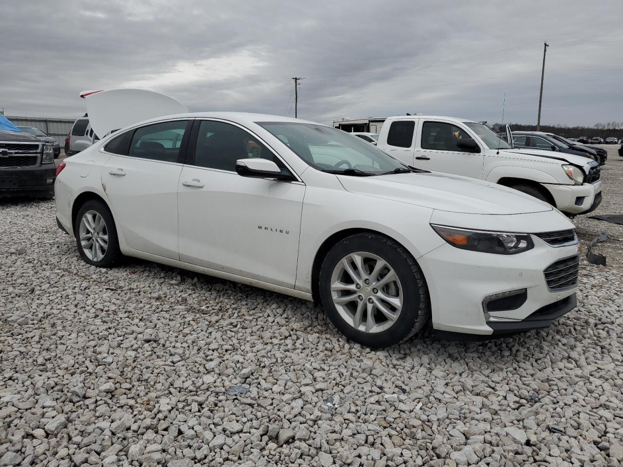 2018 Chevrolet Malibu VIN 1G1ZF5SU6JF261448 Copart auction photo, rear end damage thumbnail 4