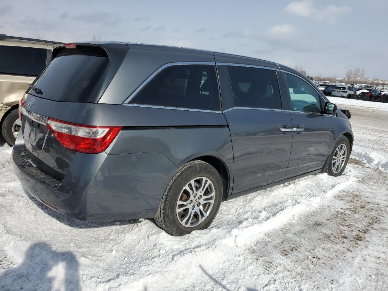 2012 Honda Odyssey VIN 5FNRL5H49CB509187 Copart auction photo, front end damage thumbnail 3