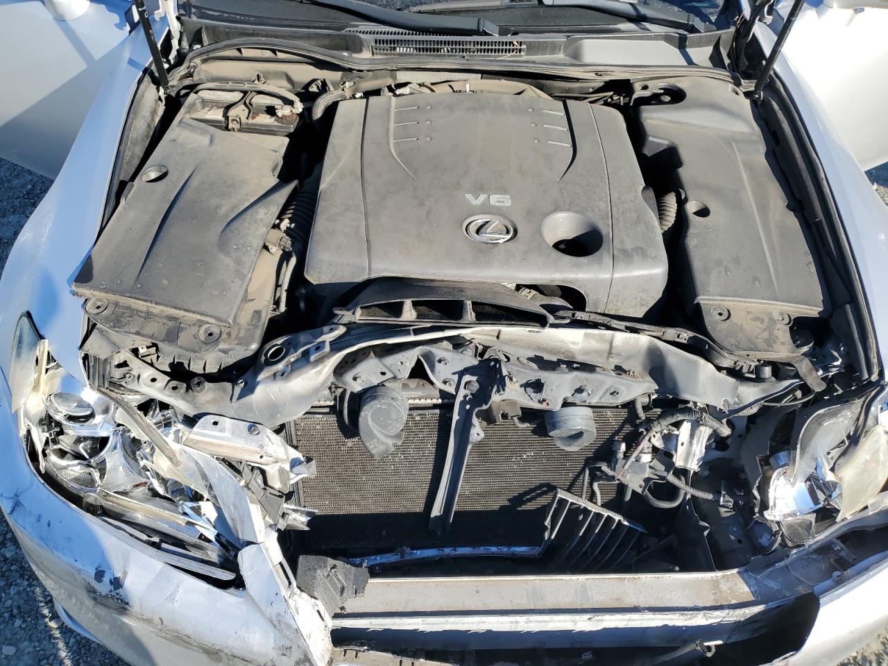 2011 Lexus IS VIN JTHBF5C26B5153651 Copart auction photo, all over damage thumbnail 11