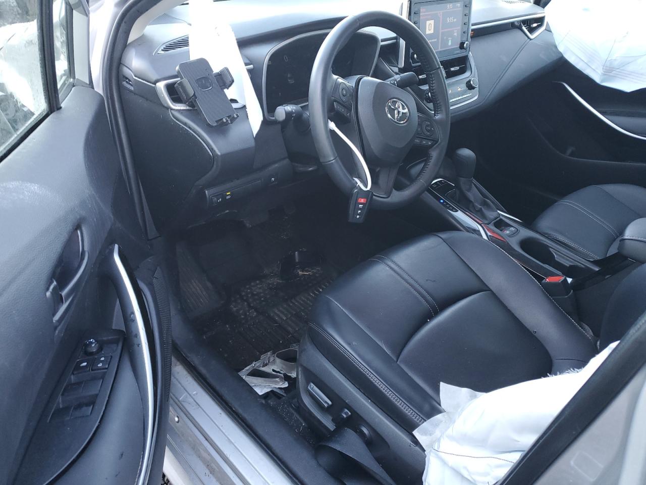 2022 Toyota Corolla VIN JTDEAMDE3NJ056855 Copart auction photo, side / front end damage thumbnail 8