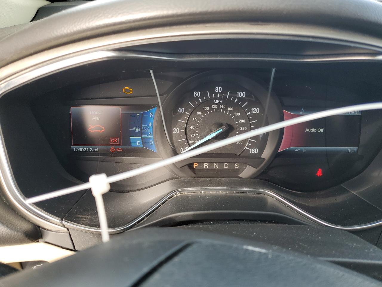 2013 Ford Fusion VIN 3FA6P0HR6DR343304 Copart auction photo, front end damage thumbnail 9