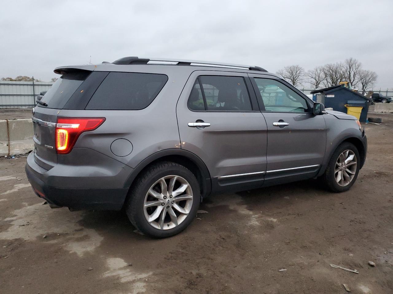 2014 Ford Explorer VIN 1FM5K7D87EGB16444 Copart auction photo, front end damage thumbnail 3