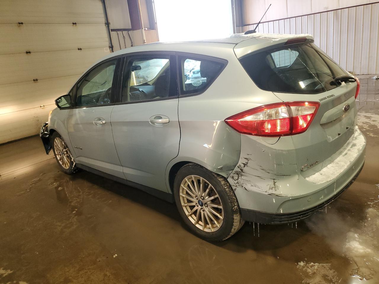 2013 Ford C-MAX VIN 1FADP5AU1DL502585 Copart auction photo, side damage thumbnail 2