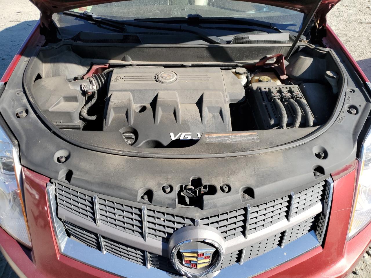 2012 Cadillac SRX VIN 3GYFNDE35CS613549 Copart auction photo, rear end damage thumbnail 12
