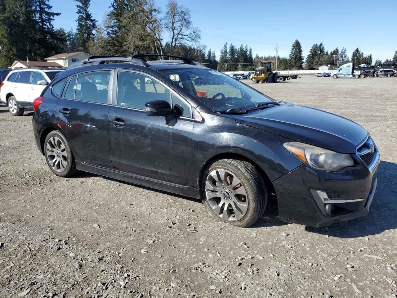 2015 Subaru Impreza VIN JF1GPAU65FH289388 Copart auction photo, front end / side damage thumbnail 4