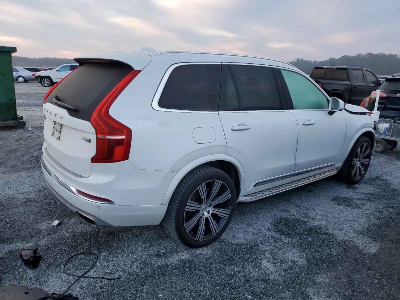 2020 Volvo XC90 VIN YV4A22PL4L1619951 Copart auction photo, front end damage thumbnail 3