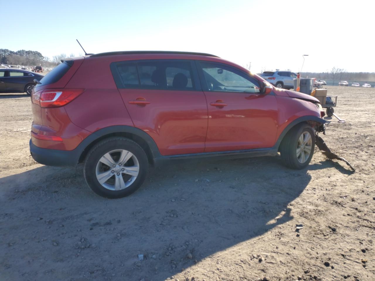 2012 KIA Sportage VIN KNDPB3A26C7310126 Copart auction photo, front end / minor dent/scratches damage thumbnail 3