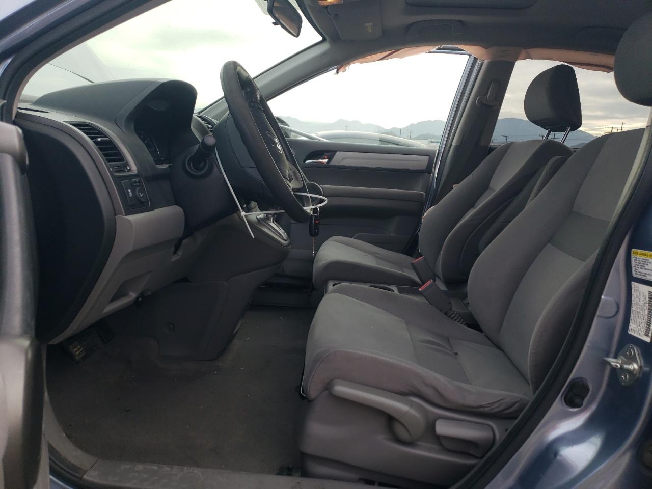 2011 Honda CR-V VIN JHLRE3H52BC007739 Copart auction photo, side / front end damage thumbnail 7