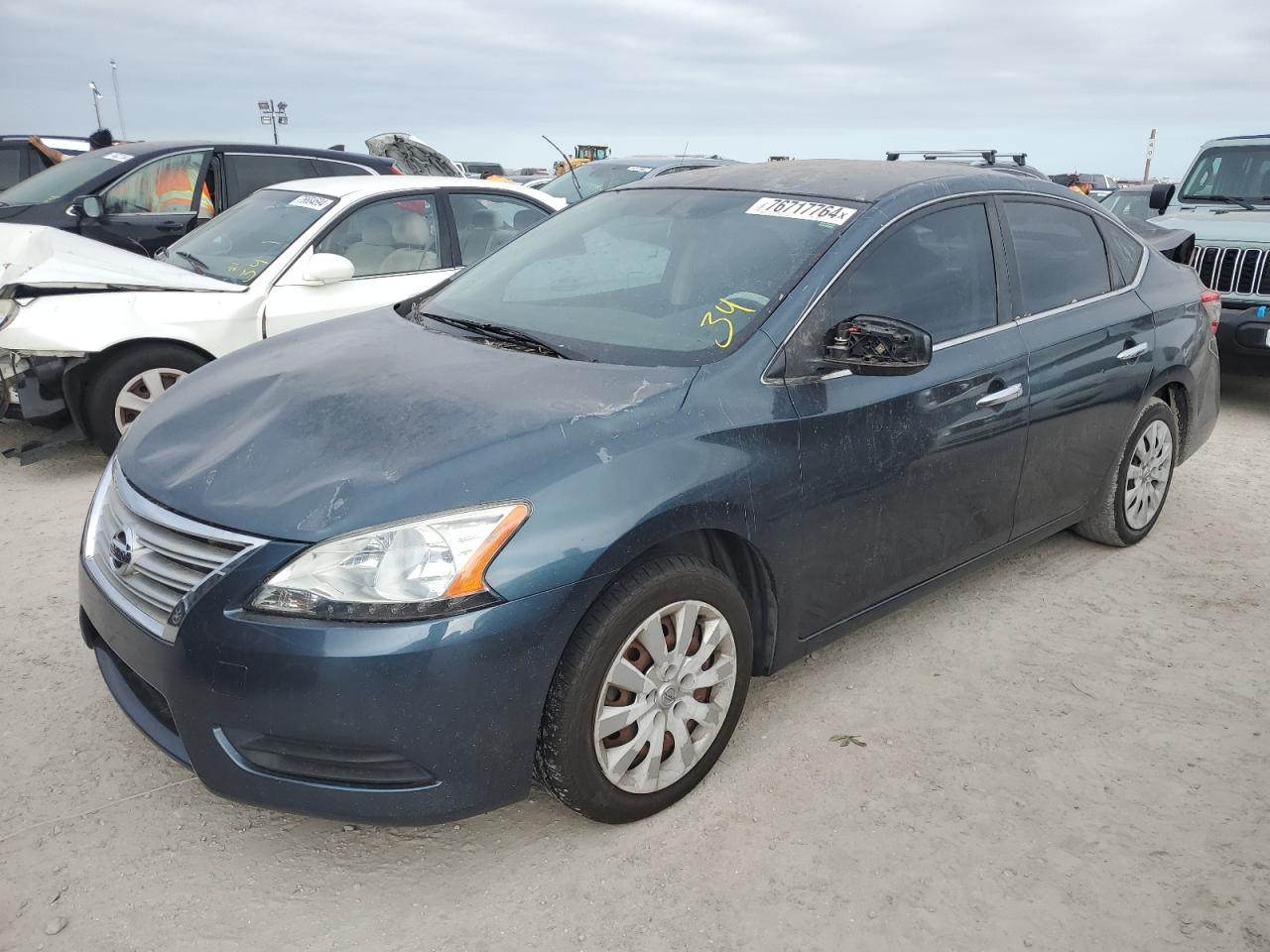 2014 Nissan Sentra VIN 3N1AB7AP7EY211666