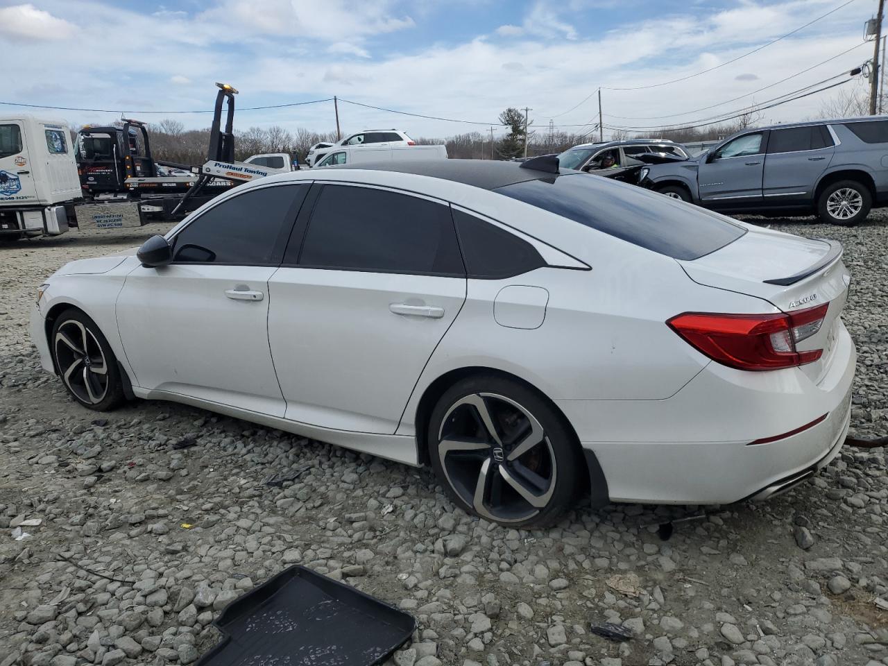 2021 Honda Accord VIN 1HGCV2F38MA016069 Copart auction photo, front end damage thumbnail 2