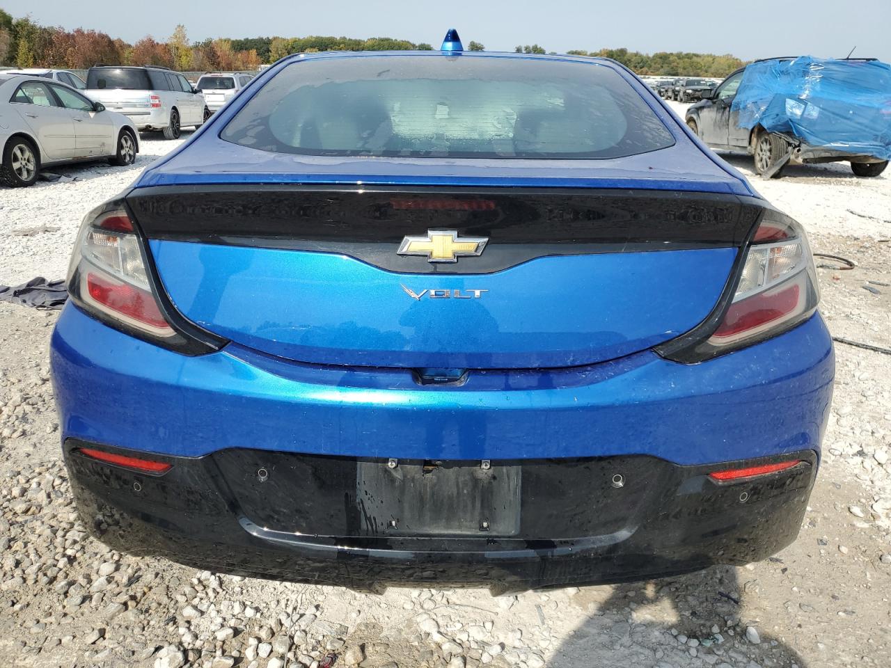 2018 Chevrolet Volt VIN 1G1RD6S54JU115355 Copart auction photo, burn / front end damage thumbnail 6