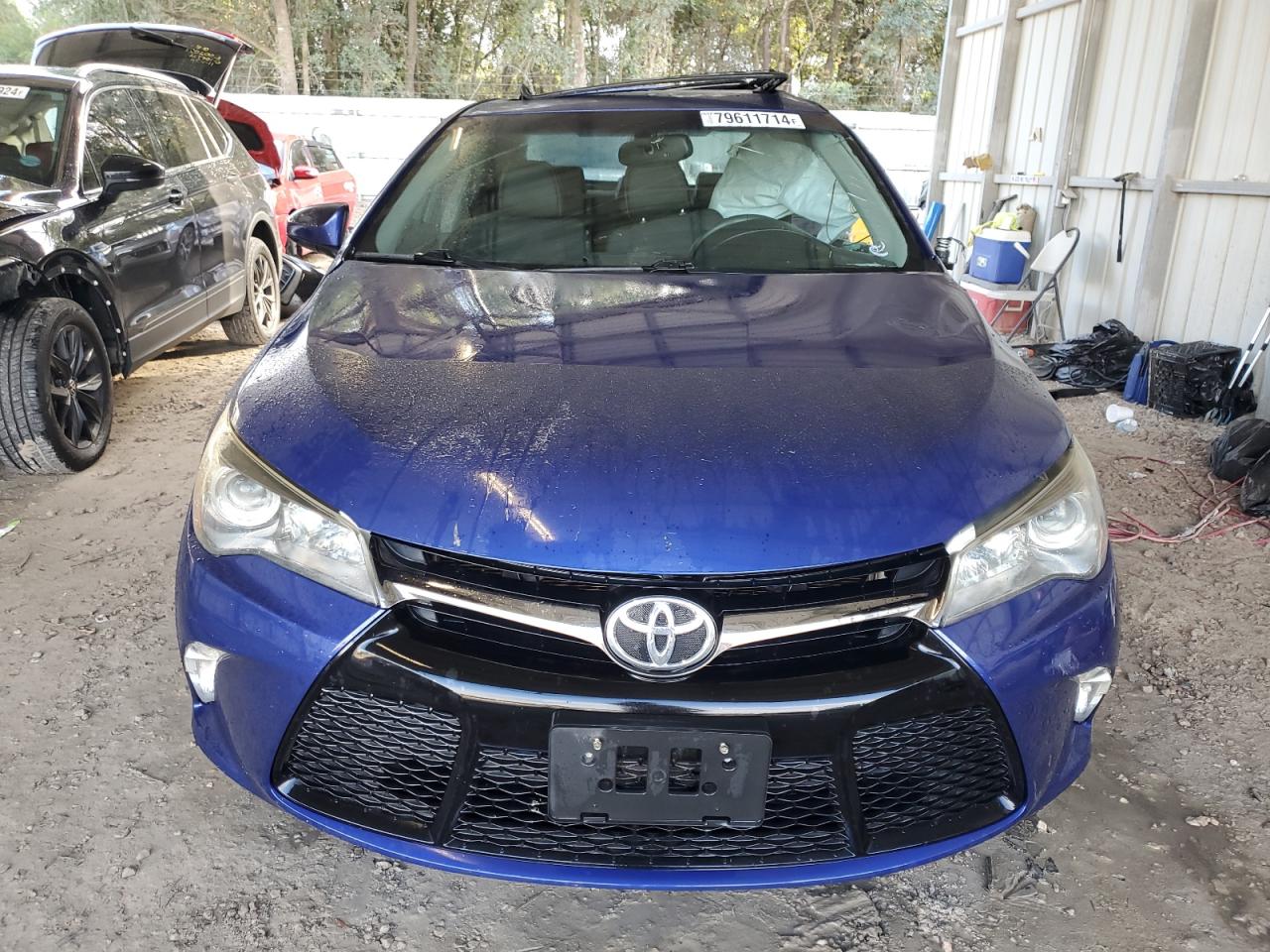 2016 Toyota Camry VIN 4T1BF1FKXGU539696 Copart auction photo, side / rear end damage thumbnail 5