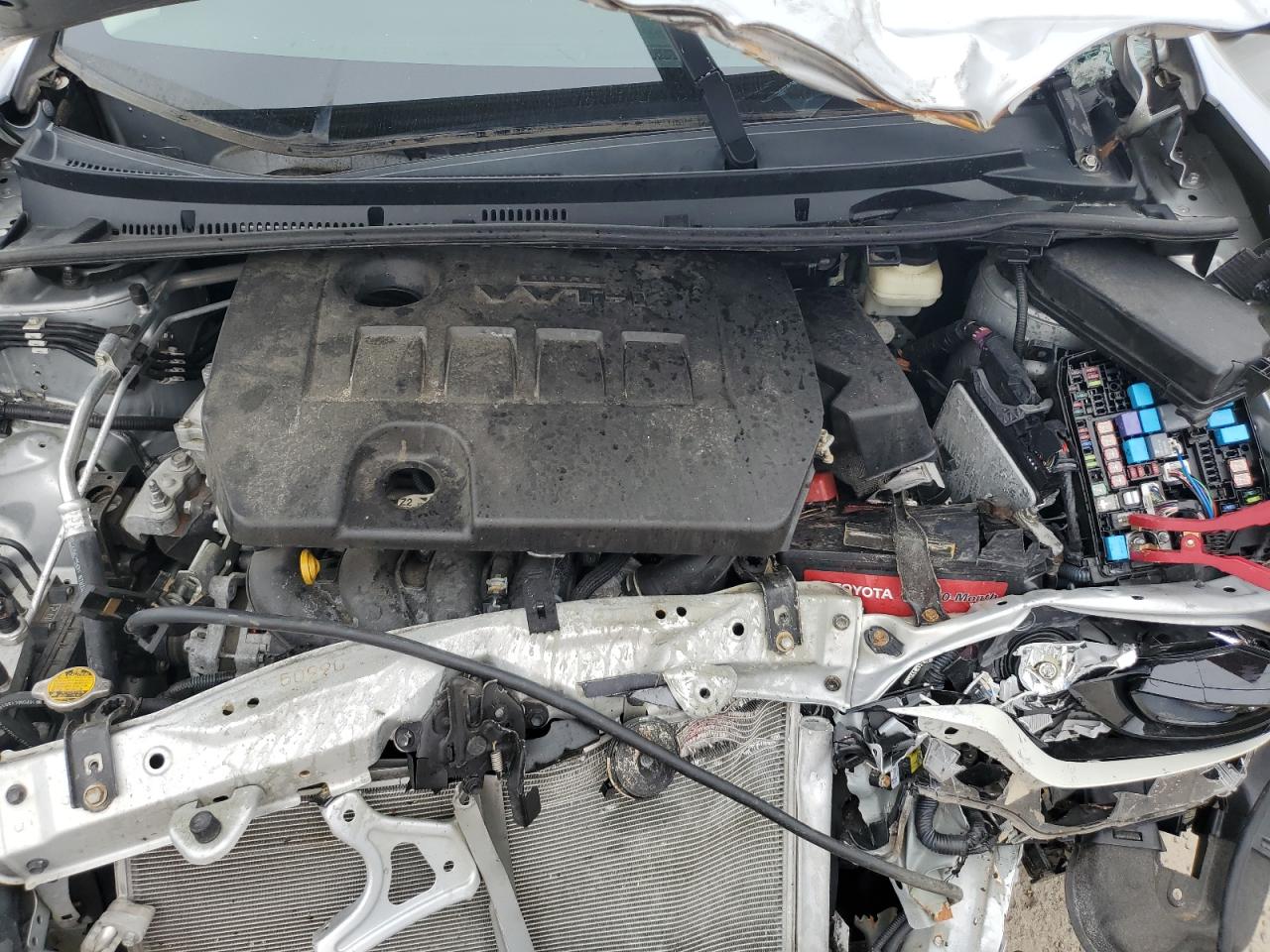 2015 Toyota Corolla VIN 2T1BURHE0FC420342 Copart auction photo, front end damage thumbnail 11
