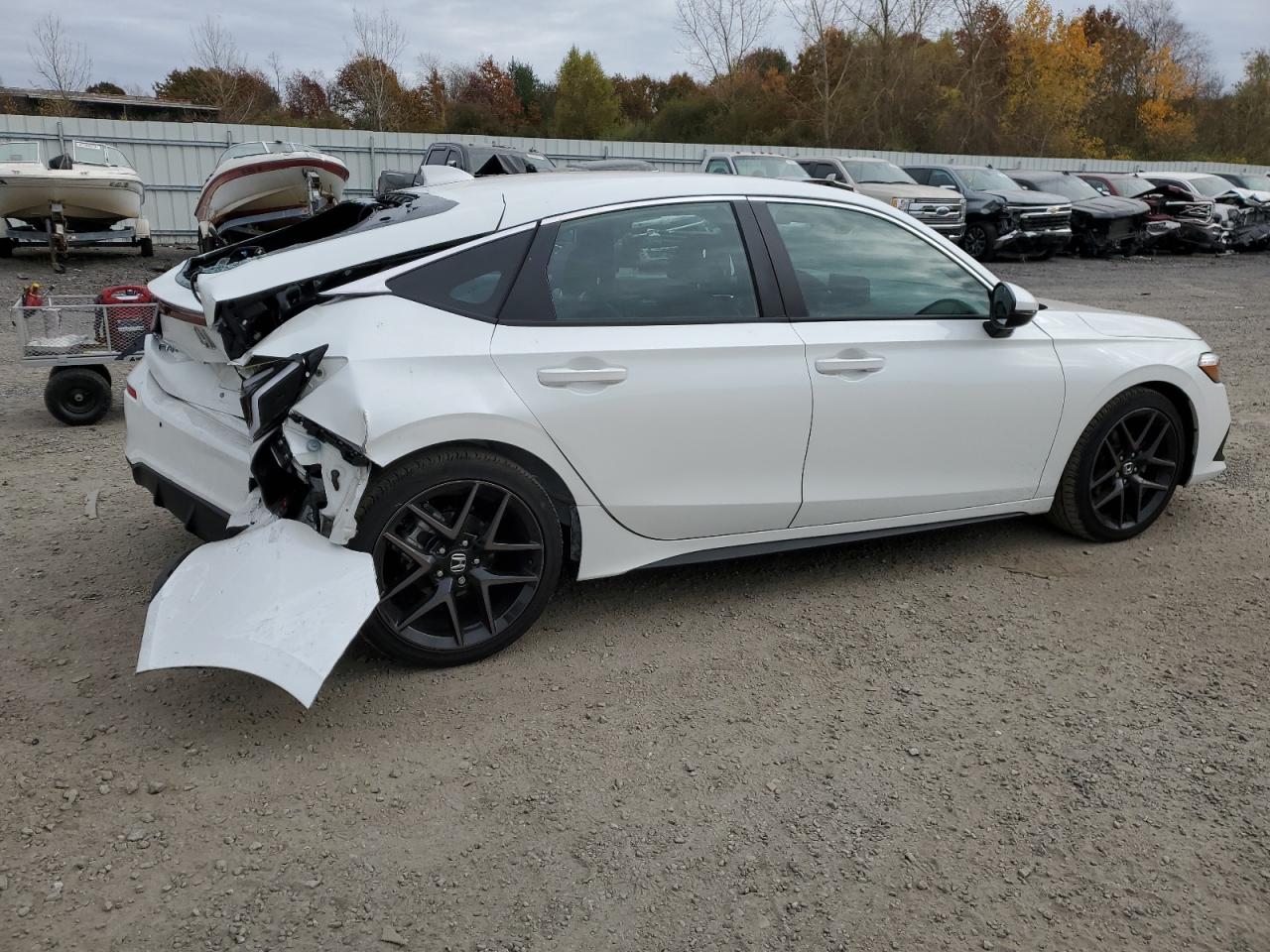 2024 Honda Civic VIN 19XFL1H88RE028084 Copart auction photo, rear end damage thumbnail 3