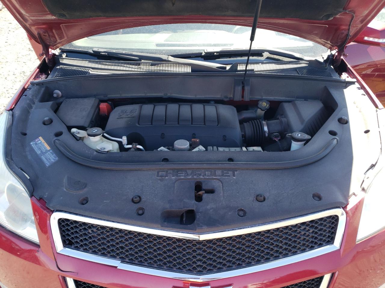 2011 Chevrolet Traverse VIN 1GNKVGED1BJ112972 Copart auction photo, rear end damage thumbnail 12