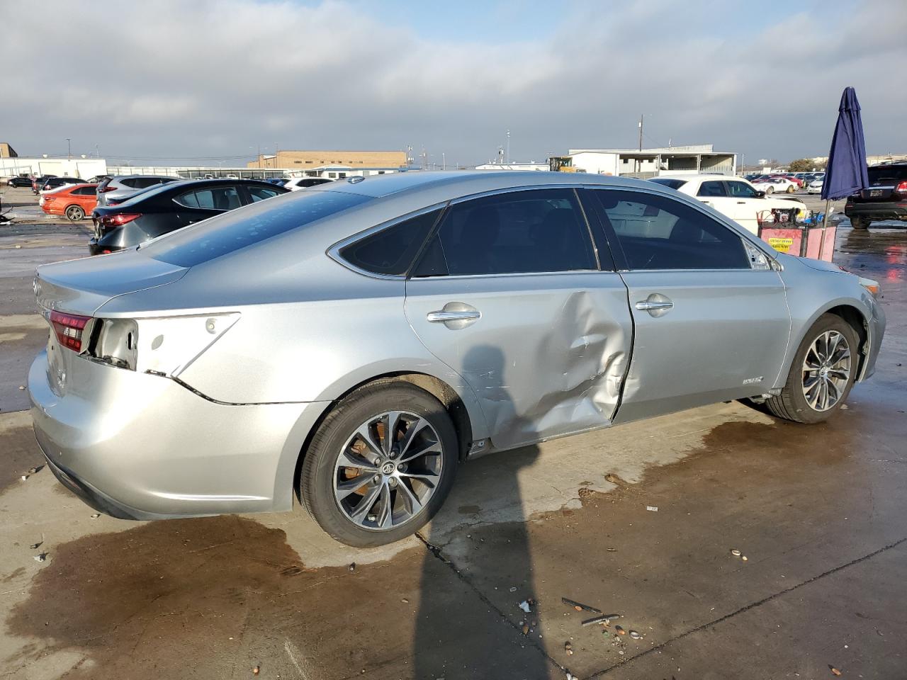 2016 Toyota Avalon VIN 4T1BD1EB9GU050617 Copart auction photo, side damage thumbnail 3
