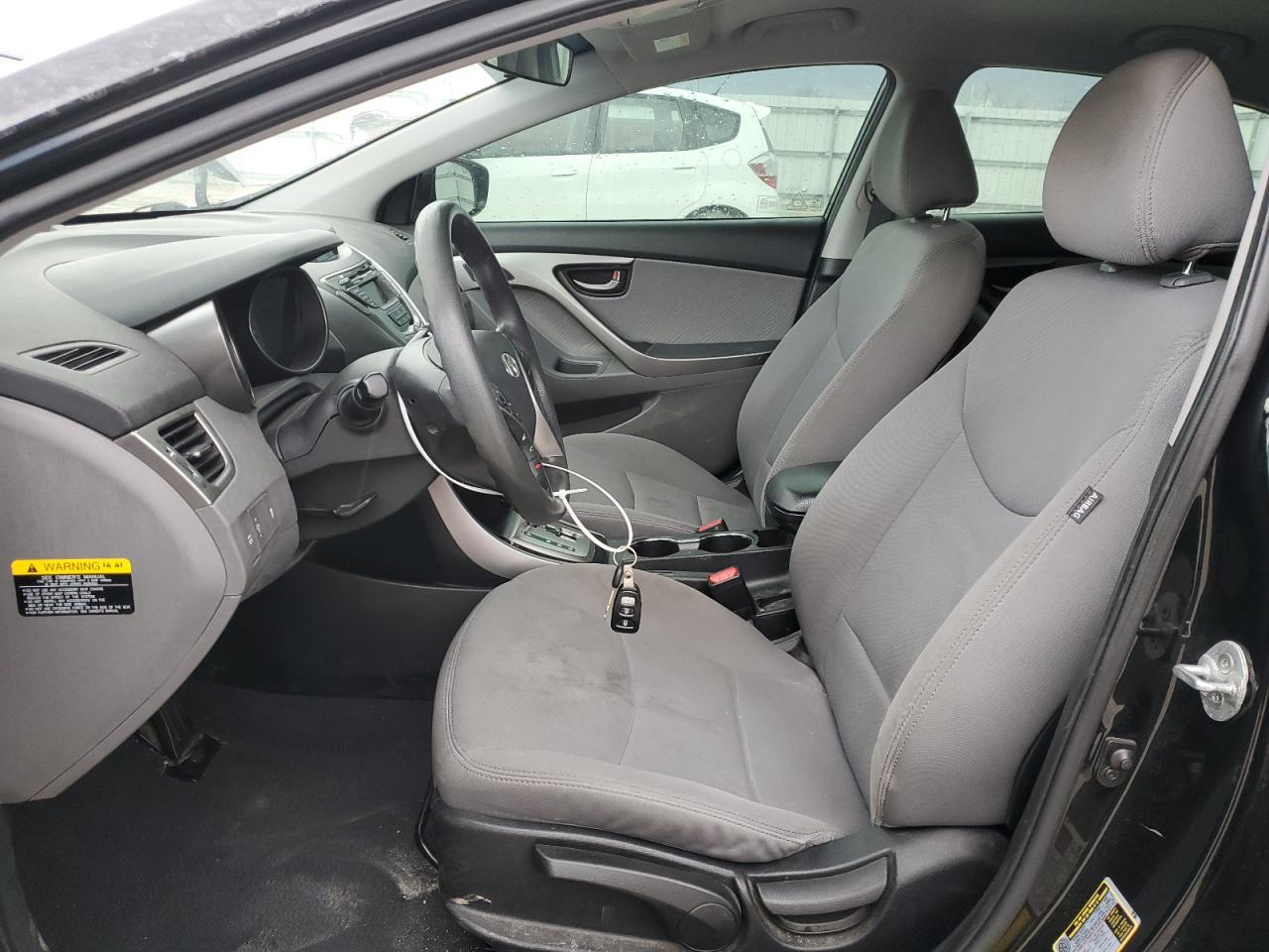 2013 Hyundai Elantra VIN 5NPDH4AE3DH173015 Copart auction photo, front end damage thumbnail 7