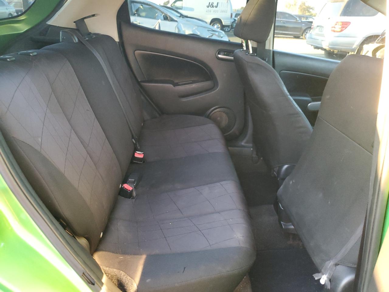 2013 Mazda 2 VIN JM1DE1KY1D0163886 Copart auction photo, all over damage thumbnail 10