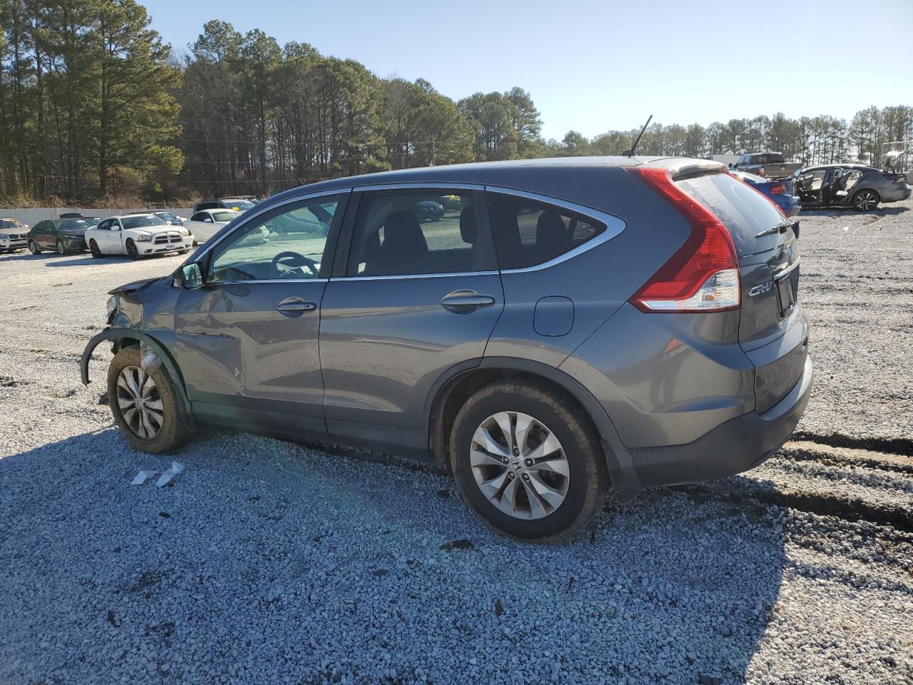 2013 Honda CR-V VIN 3CZRM3H53DG703178 Copart auction photo, front end / side damage thumbnail 2
