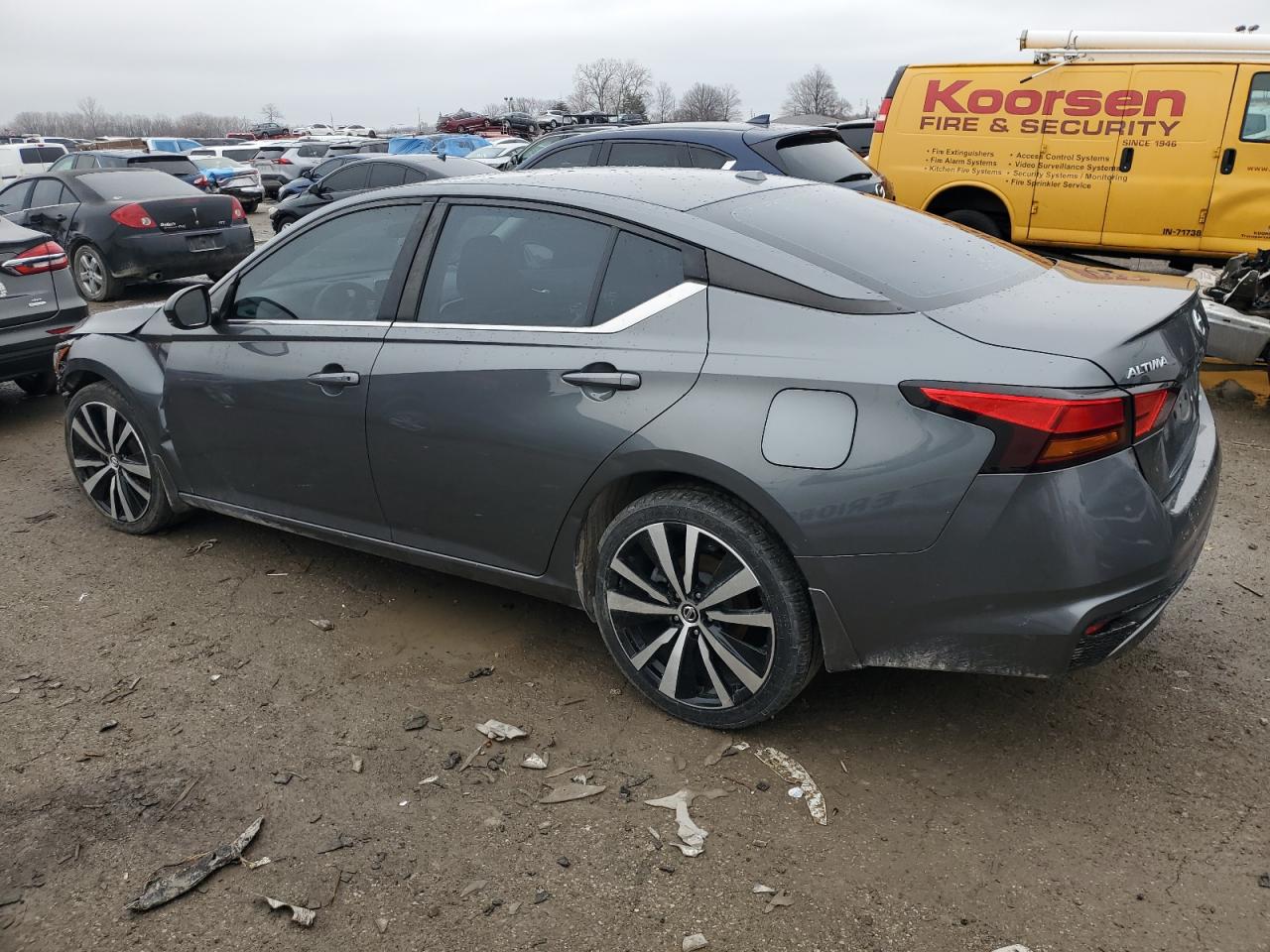 2019 Nissan Altima VIN 1N4BL4CW0KN317599 Copart auction photo, front end / undercarriage damage thumbnail 2