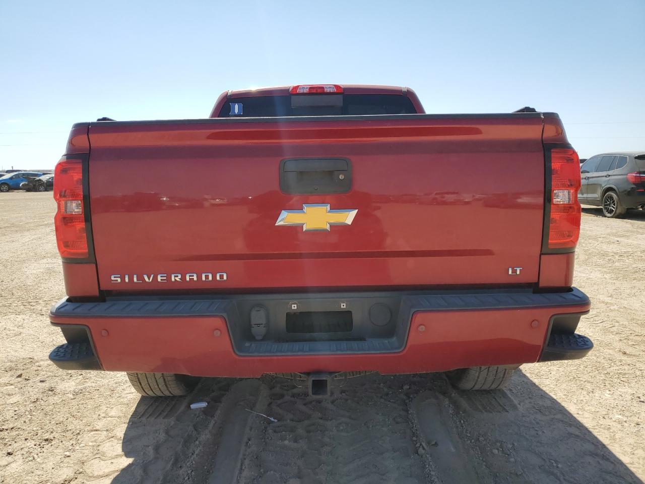2018 Chevrolet Silverado VIN 3GCUKREC3JG175312 Copart auction photo, front end damage thumbnail 6
