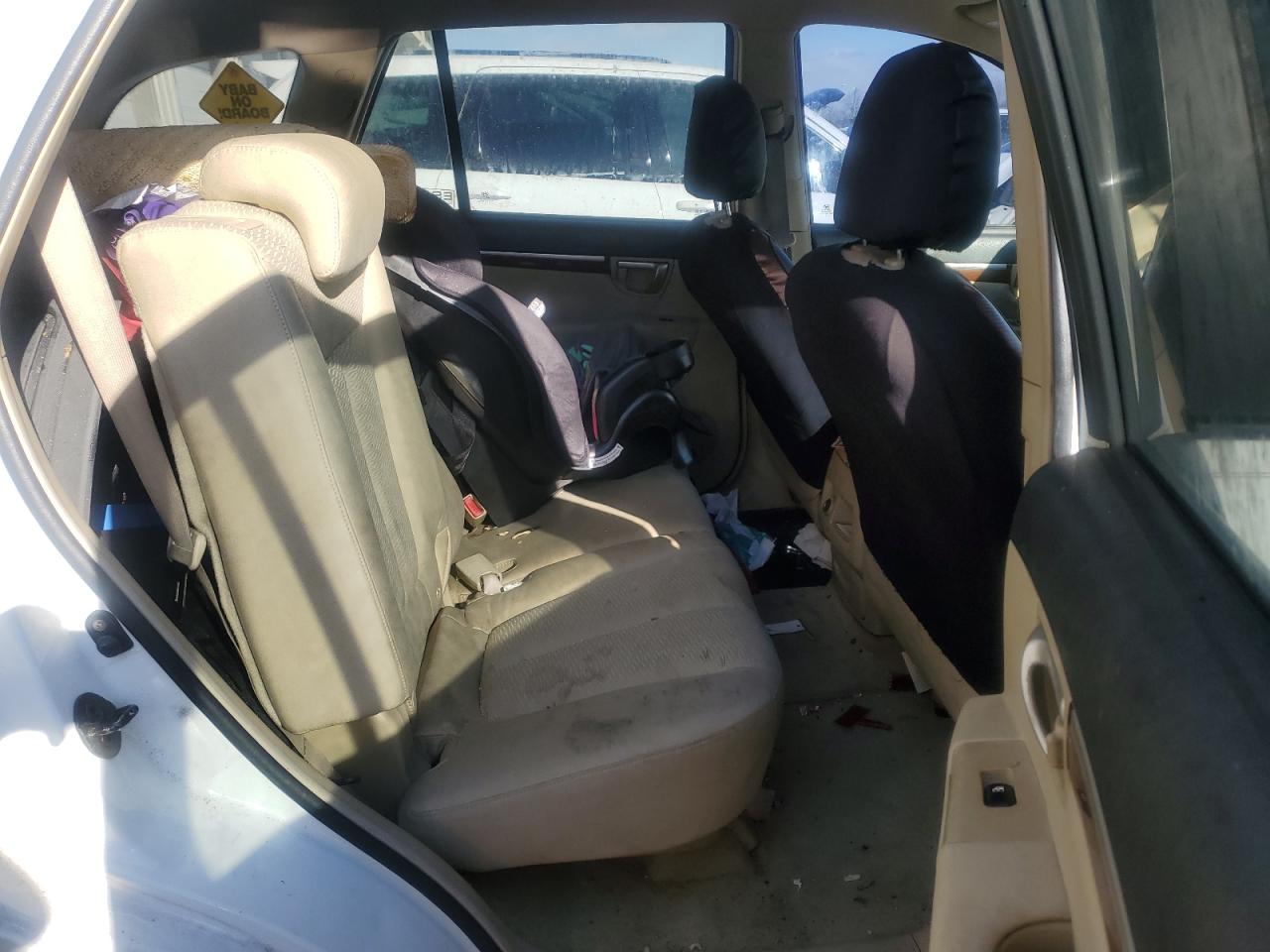2007 Hyundai Santa Fe VIN 5NMSH13E37H000518 Copart auction photo, front end / side damage thumbnail 11