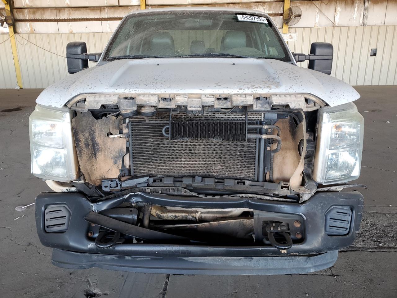 2012 Ford F250 VIN 1FT7W2A67CEA29580 Copart auction photo, front end damage thumbnail 5