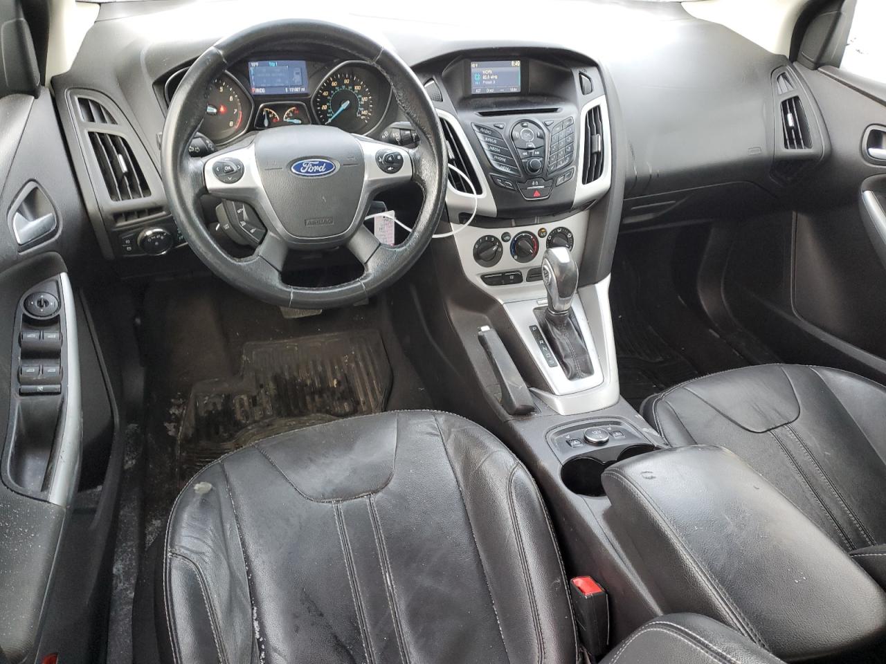 2014 Ford Focus VIN 1FADP3F23EL449854 Copart auction photo, rear end damage thumbnail 8