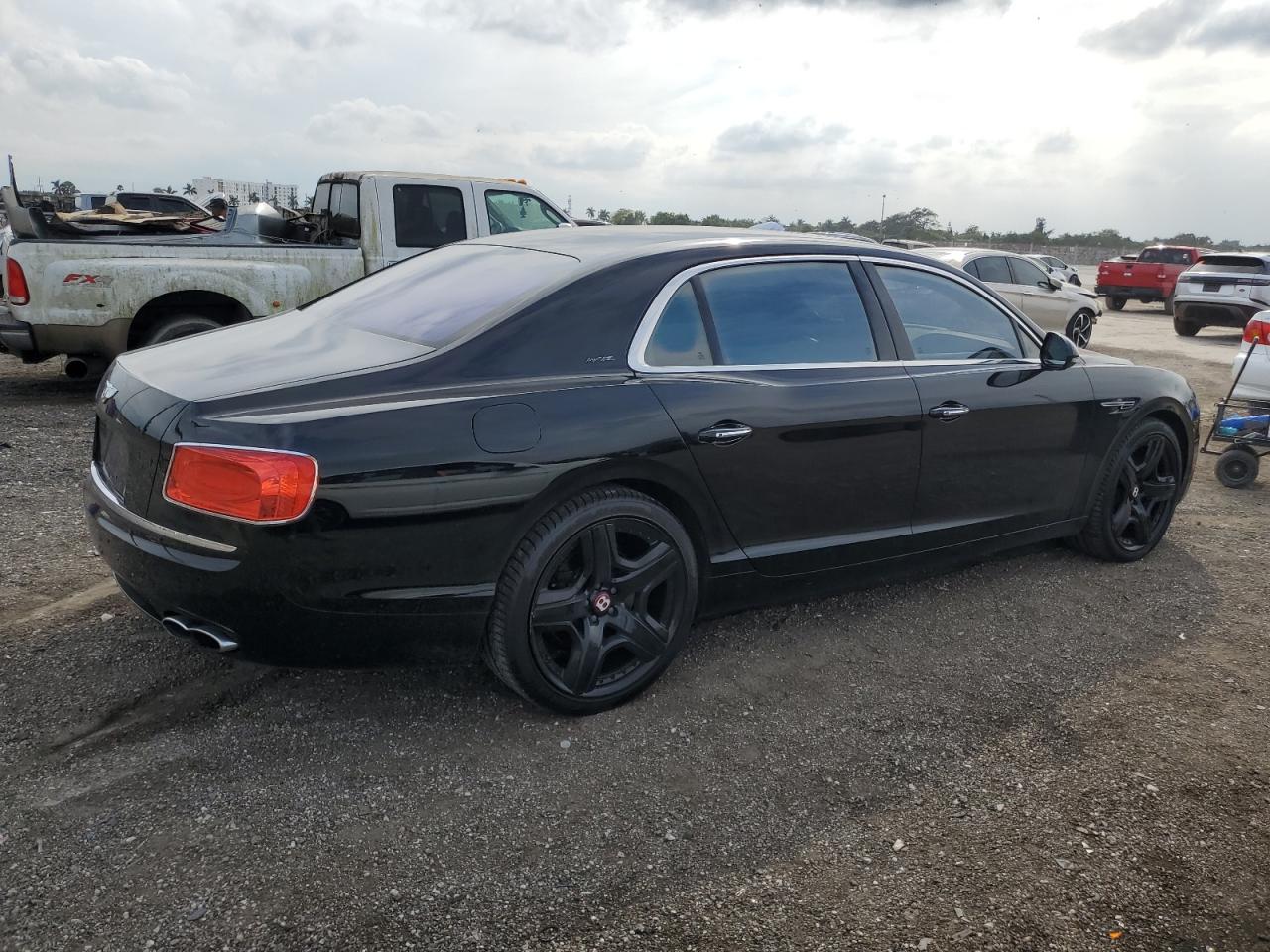 2015 Bentley Flying spur VIN SCBET9ZA0FC041610 Copart auction photo, front end damage thumbnail 3