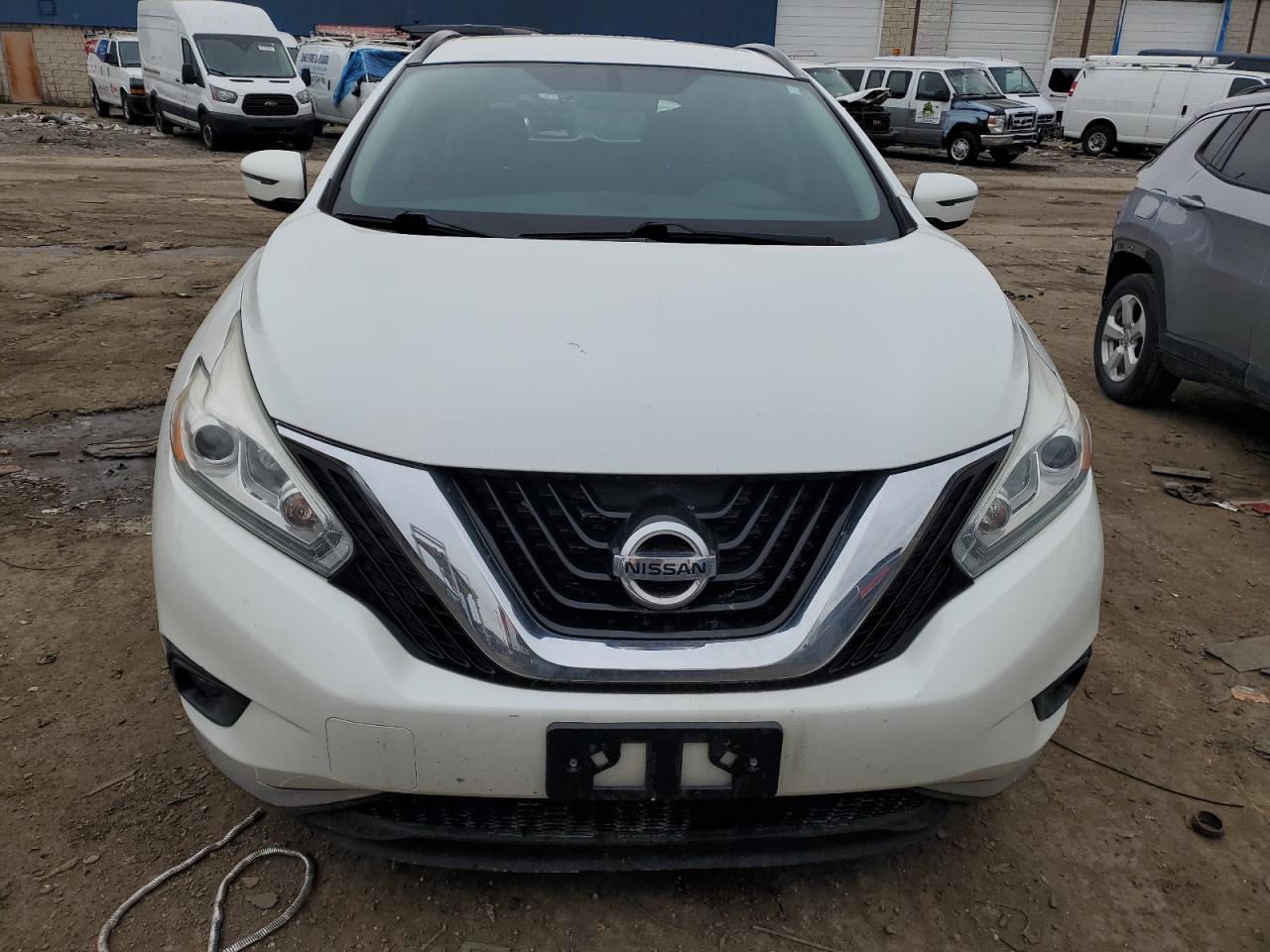 2016 Nissan Murano VIN 5N1AZ2MH9GN130003 Copart auction photo, rear end damage thumbnail 5