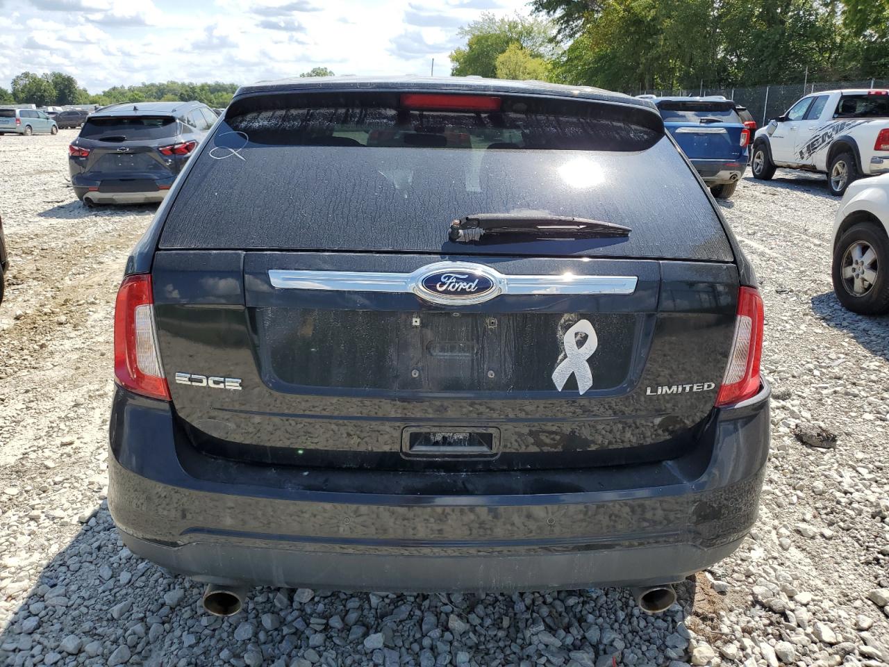 2013 Ford Edge VIN 2FMDK3KC3DBA68605 Copart auction photo, all over damage thumbnail 6