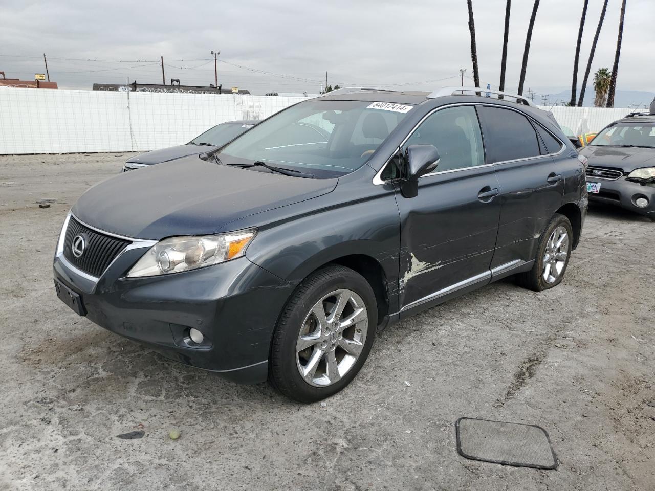 2010 Lexus RX VIN 2T2ZK1BA0AC027859