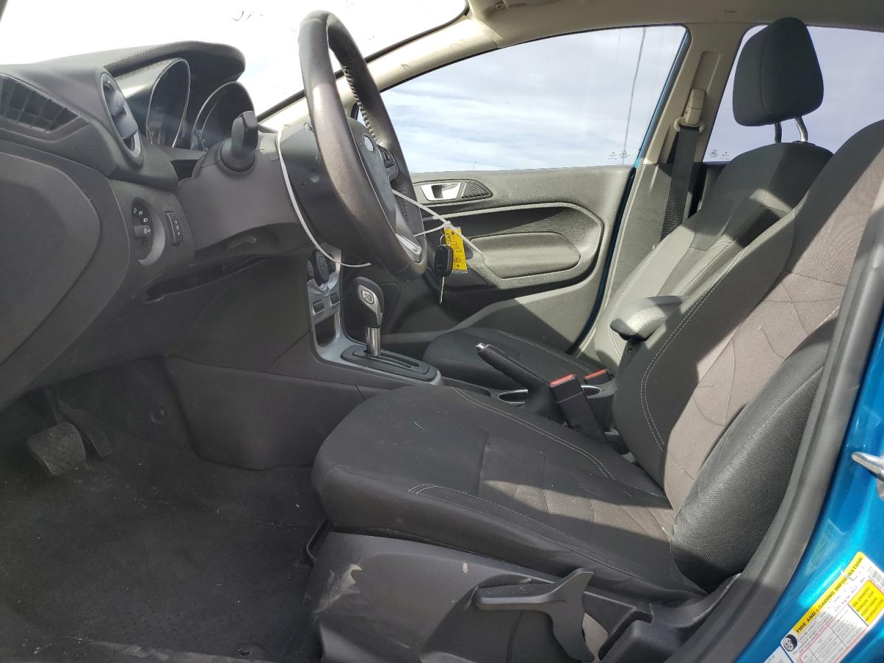 2016 Ford Fiesta VIN 3FADP4EJ8GM207044 Copart auction photo, front end damage thumbnail 7