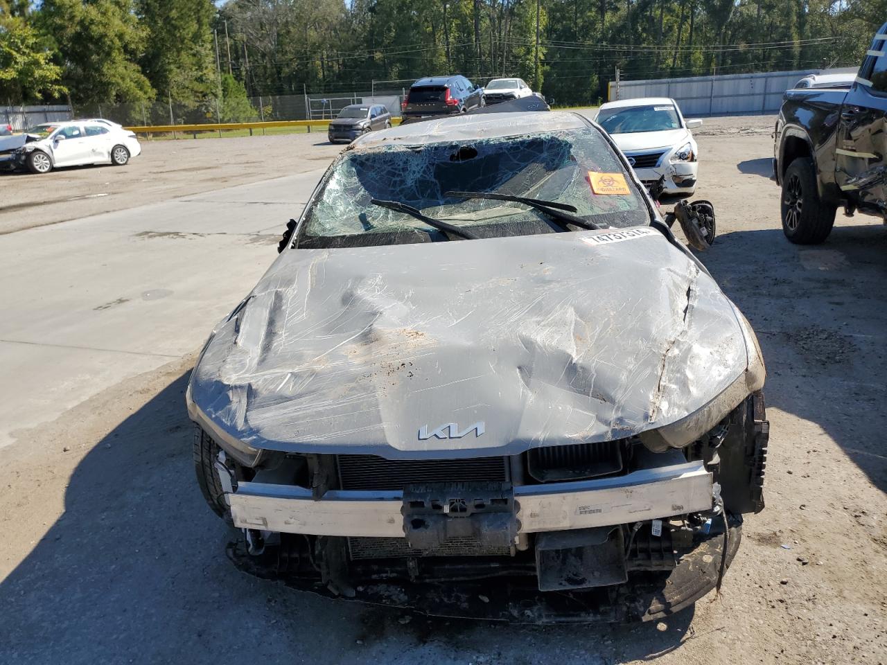2022 KIA K5 VIN 5XXG64J23NG150565 Copart auction photo, all over damage thumbnail 5