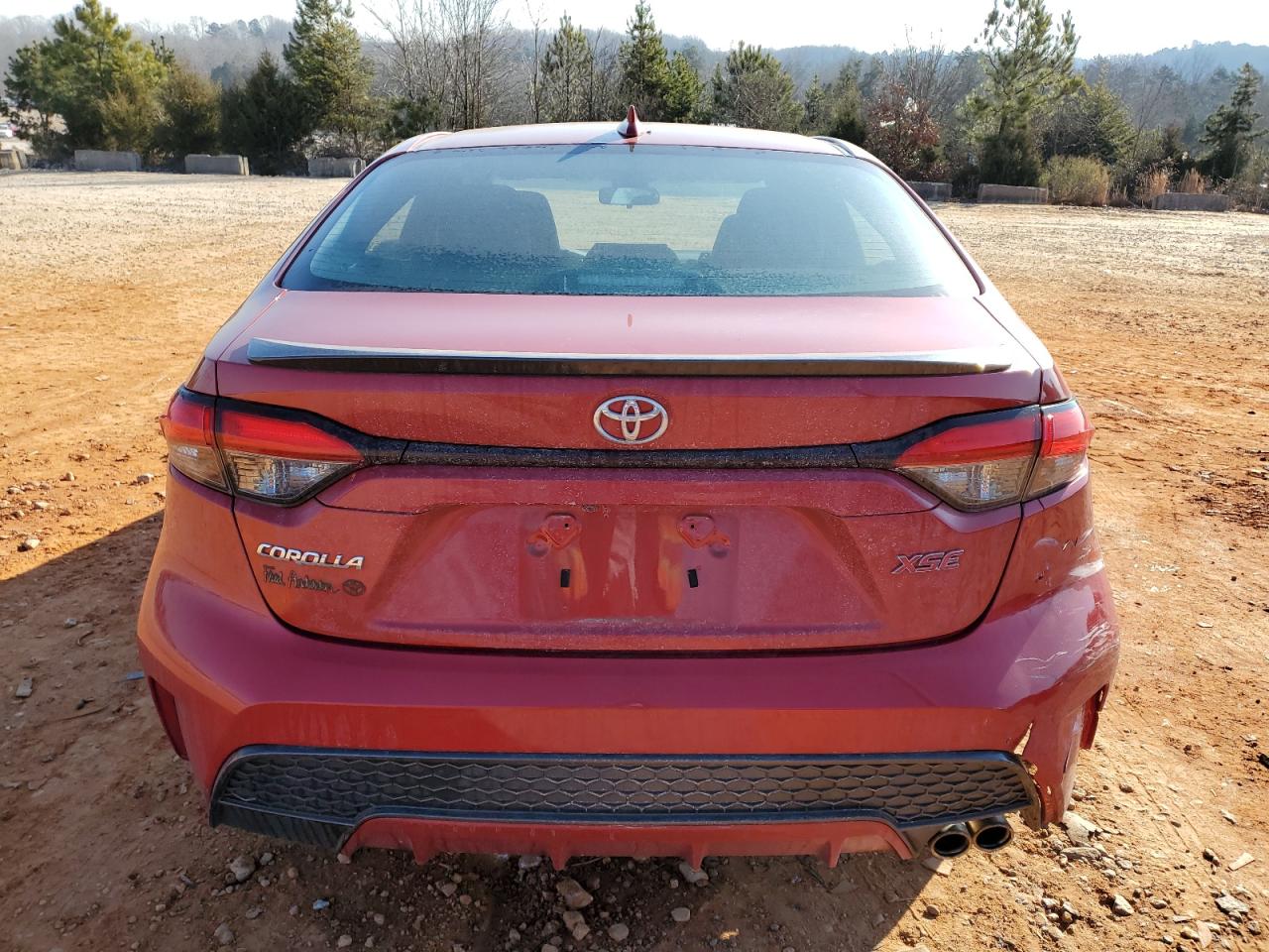 2021 Toyota Corolla VIN 5YFT4MCE8MP095984 Copart auction photo, all over damage thumbnail 6