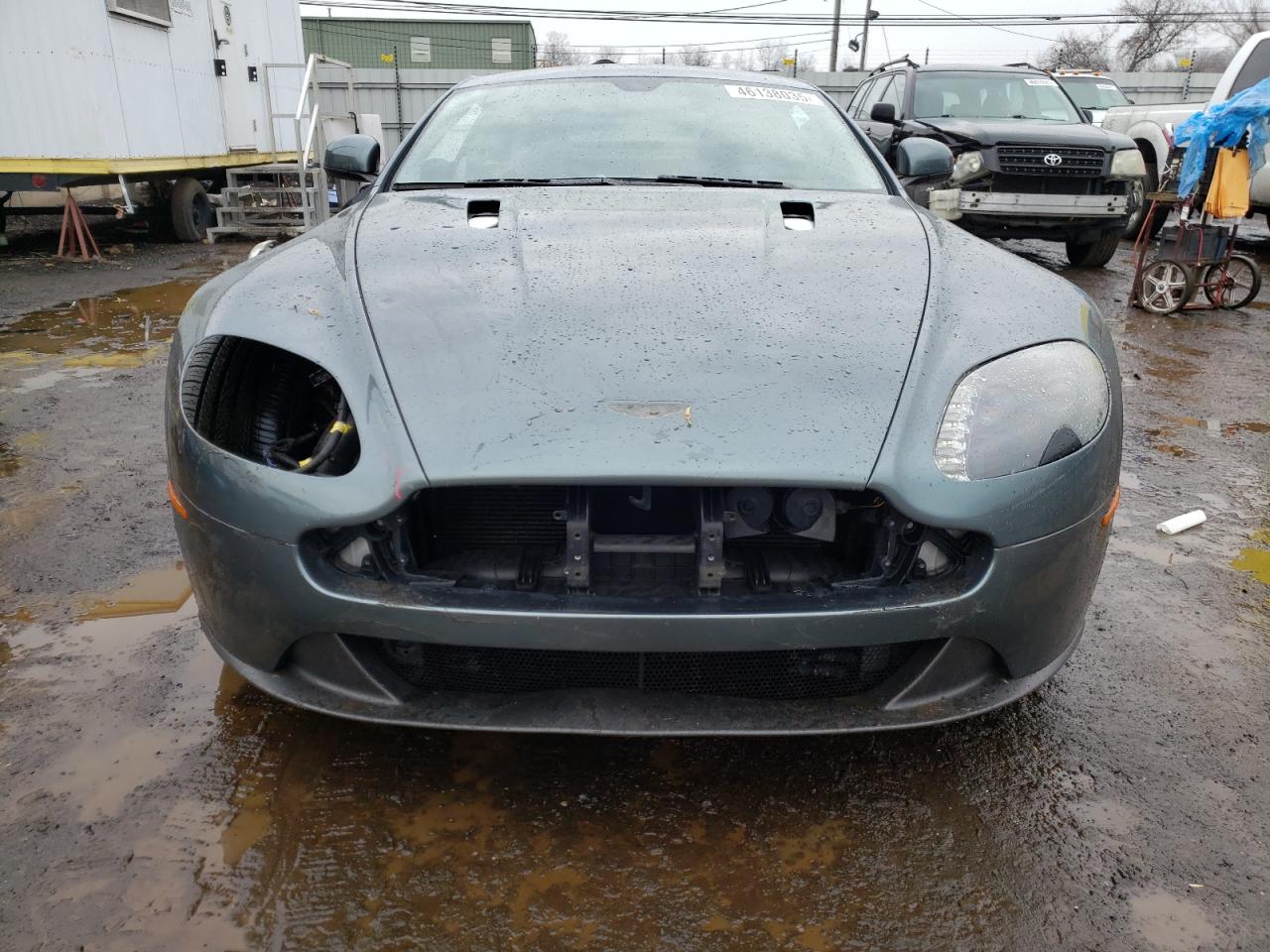 2015 Aston Martin Vantage VIN SCFEKBAL2FGC19020 Copart auction photo, front end / mechanical damage thumbnail 5