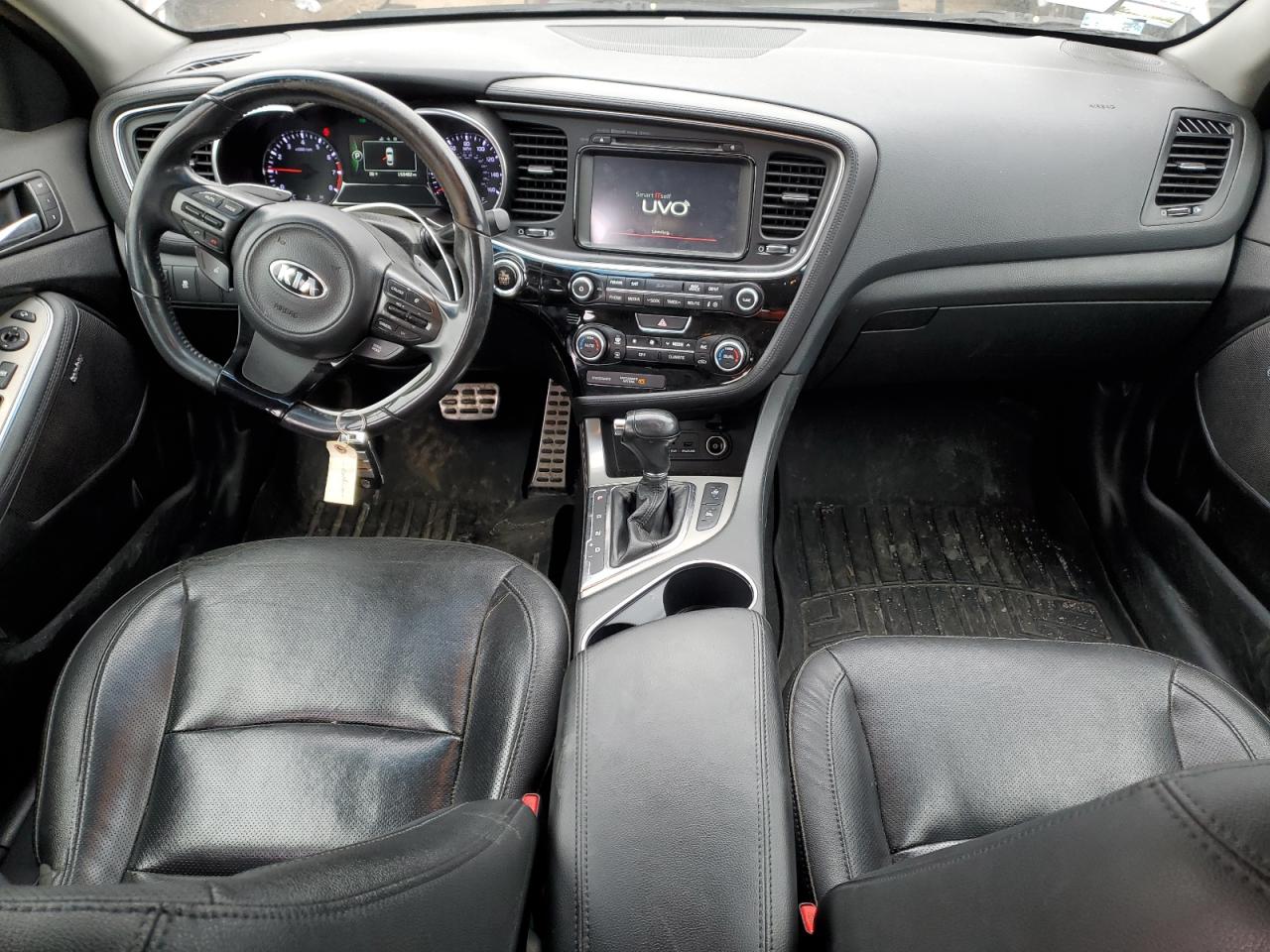 2014 KIA Optima VIN 5XXGR4A60EG301890 Copart auction photo, front end / minor dent/scratches damage thumbnail 8