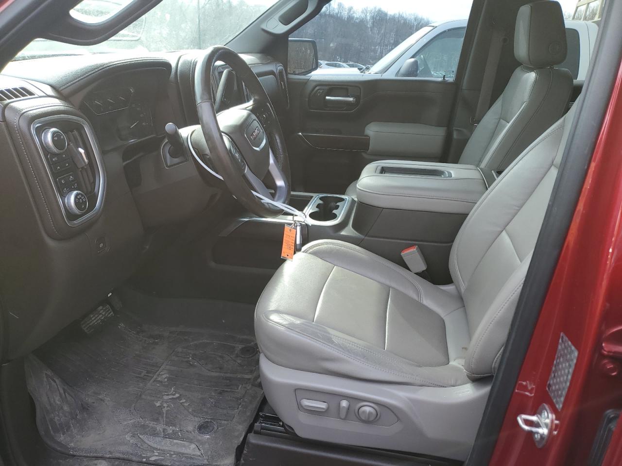 2019 GMC Sierra VIN 3GTU9DEL8KG134416 Copart auction photo, front end damage thumbnail 7