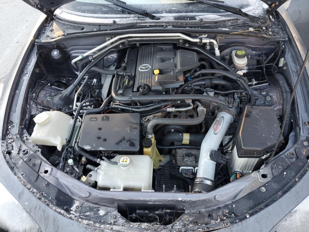 2006 Mazda MX-5 VIN JM1NC25F060101411 Copart auction photo, burn - interior damage thumbnail 11