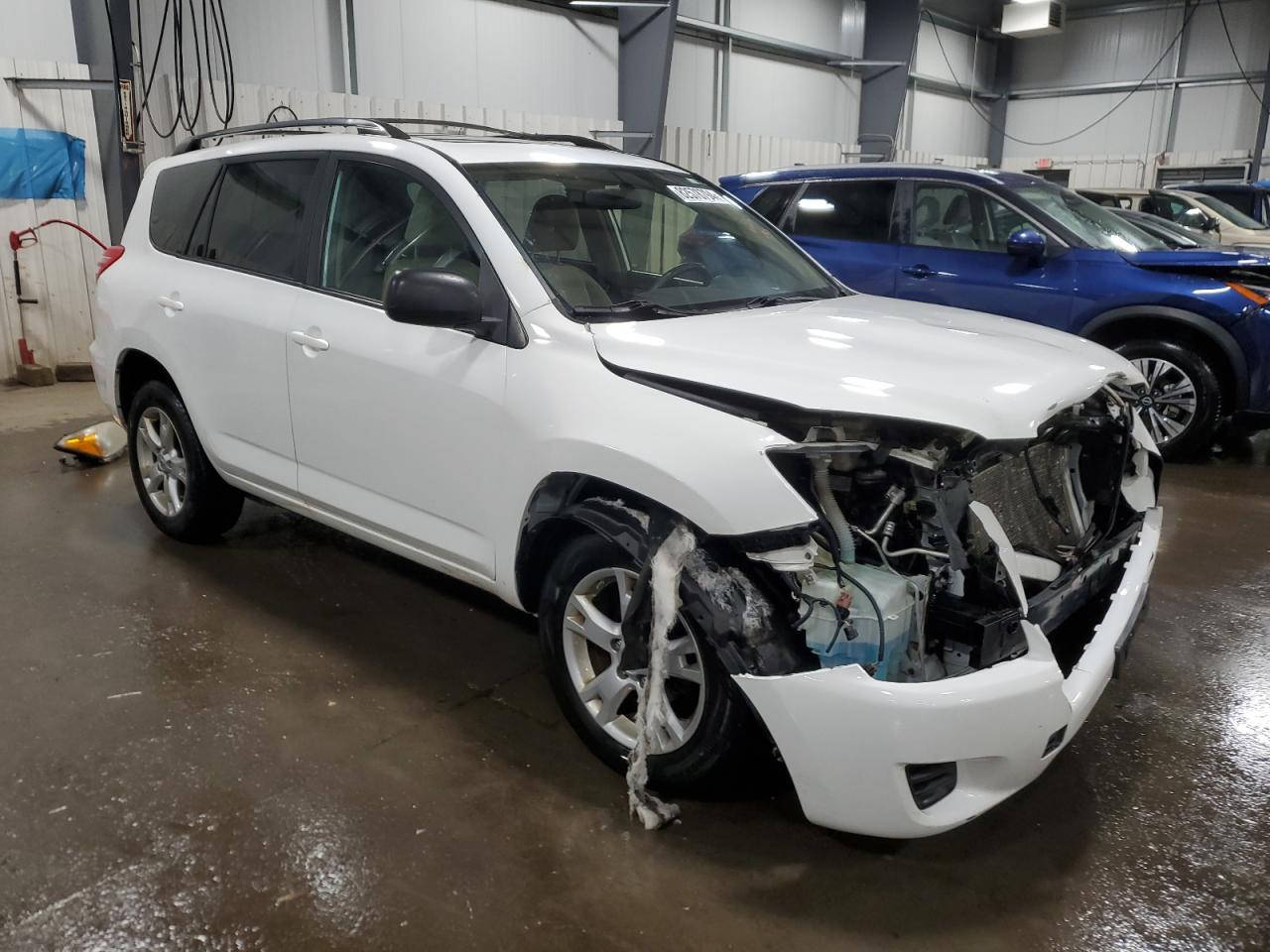 2012 Toyota RAV 4 VIN JTMBF4DV1CD043733 Copart auction photo, front end damage thumbnail 4